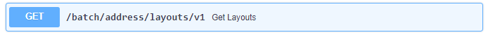 GET /address/layouts/v1 swagger view